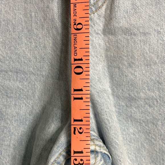 Zara women’s high waisted light Blue Jeans size - Picture 4 of 8